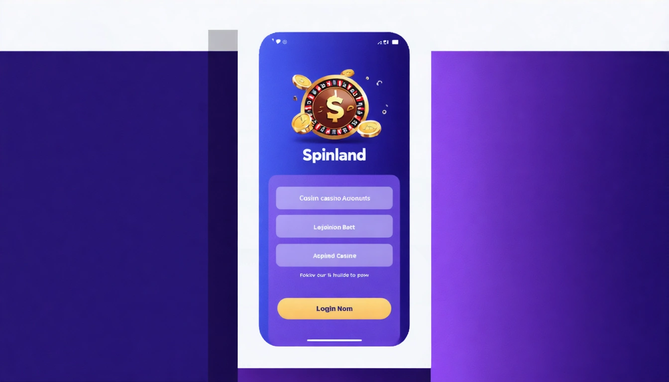 Spinland casino login steps and account access guide